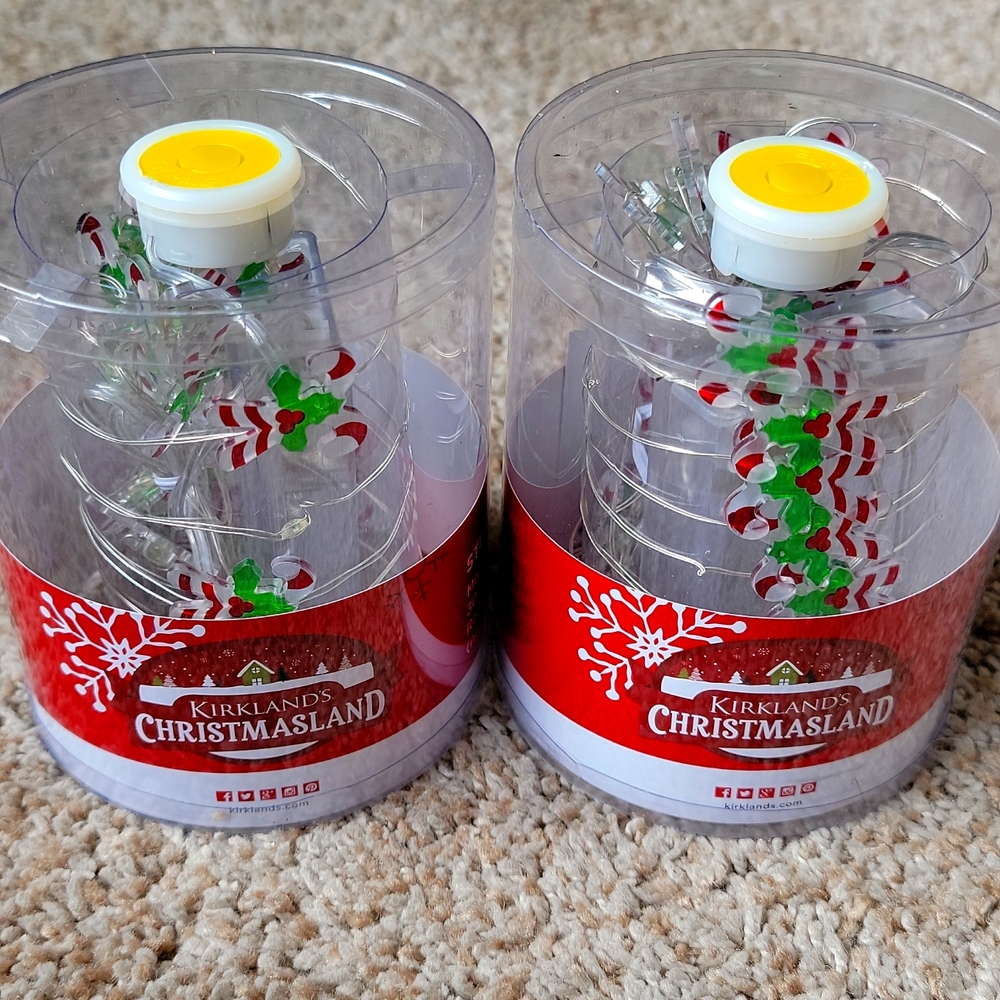 Christmas  "Candy Cane" String lights